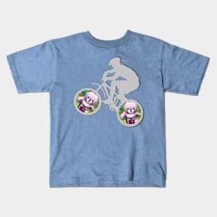 Bike Riding Kids T-Shirt